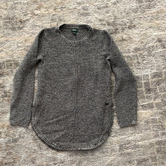 Roots salt and pepper sweater